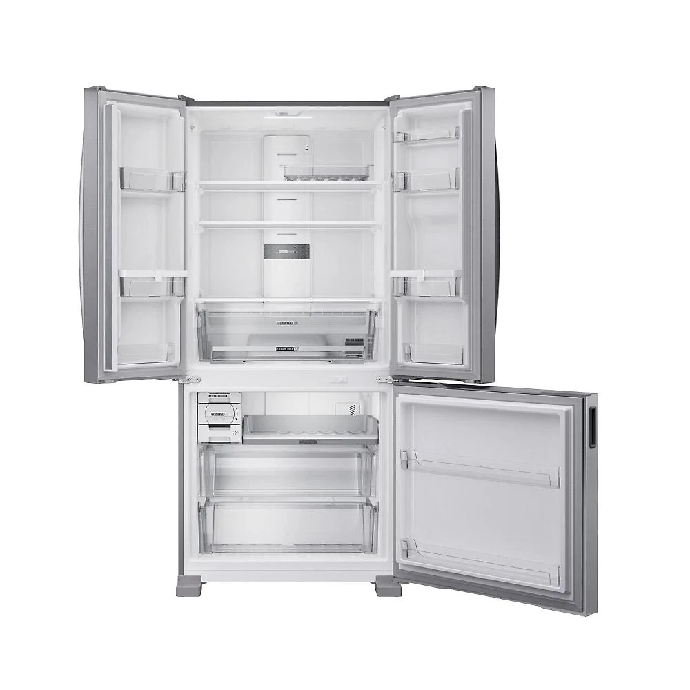 Geladeira brastemp bro85mk 559l frost free french door portas inox