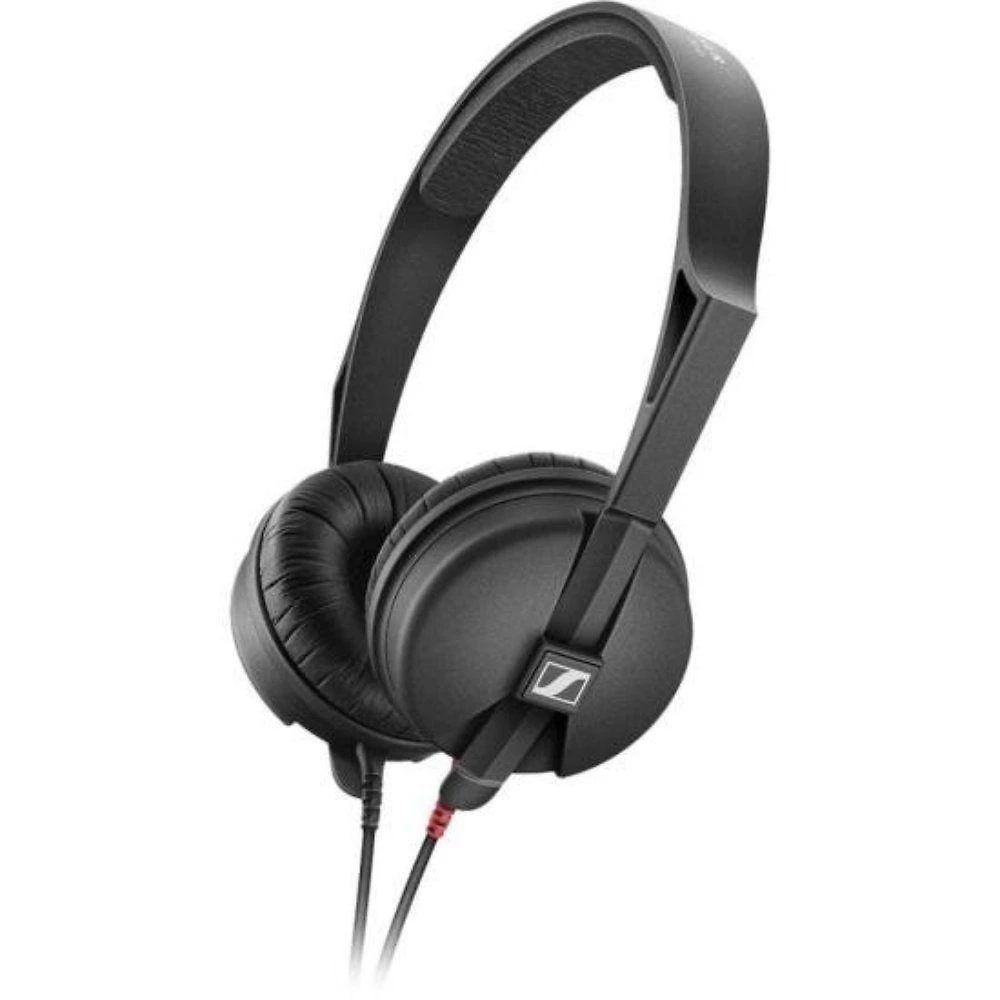 Fone de Ouvido Sennheiser HD25 Light Monitora&ccedil;&atilde;o e Grava&ccedil;&atilde;o 70&Omega; Cabo Destac&aacute;vel Preto