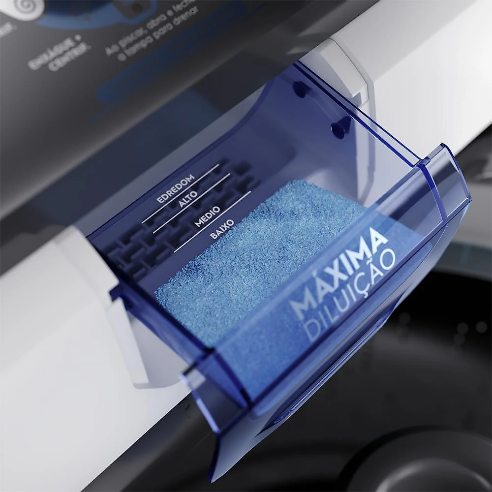 Máquina de lavar 13kg electrolux lda13 efficient duplo dispenser máxima diluição cesto inox branca 110