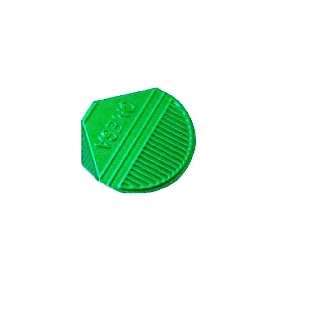 Prendedor de Papel Motivate Presclip Omega Alumínio 1000 Unidades Verde