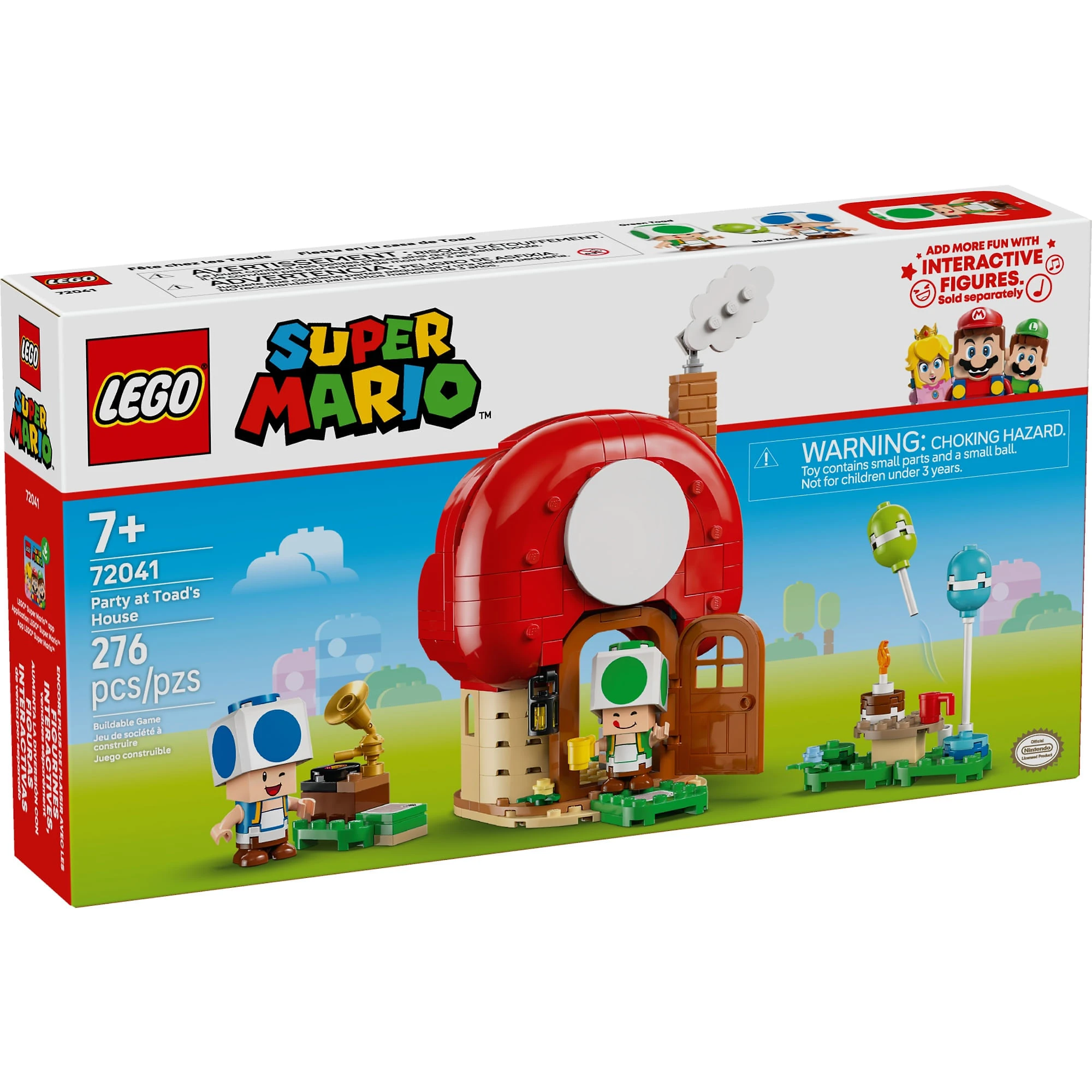 Miniatura LEGO® LEGO Super Mario - Festa na Casa do Toad