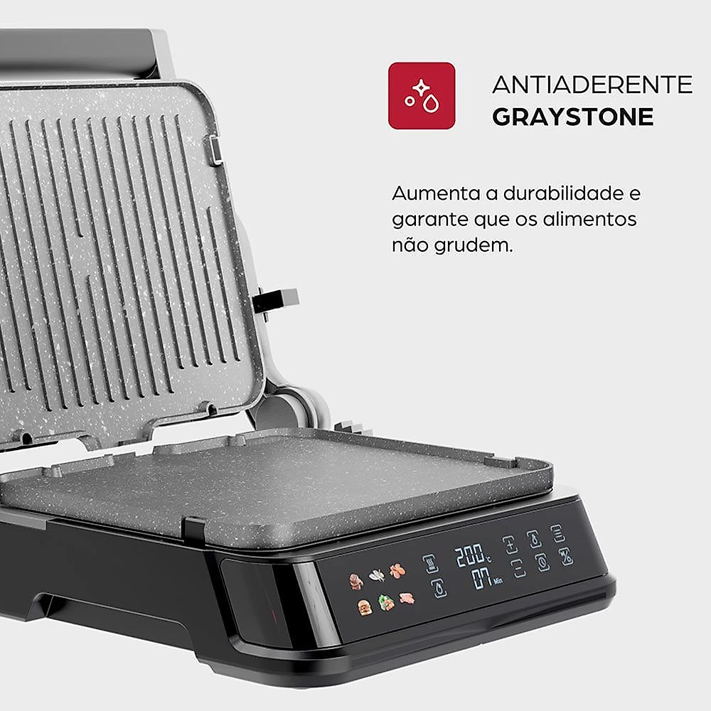 Grill Elétrico WAP com Chapas Antiaderentes Removíveis - WG2000 110