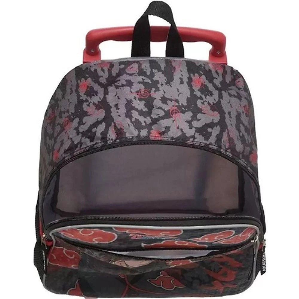 Kit Mochila Rodinha Lancheira Itachi Akatsuki Naruto Pacific