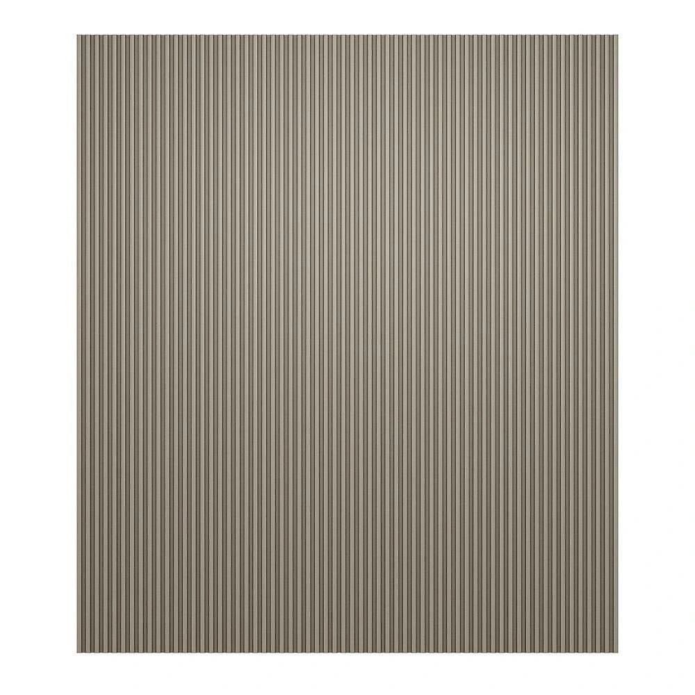 Miniatura Painel para Tv 80 Polegadas Ripado Modular Gris Fosco