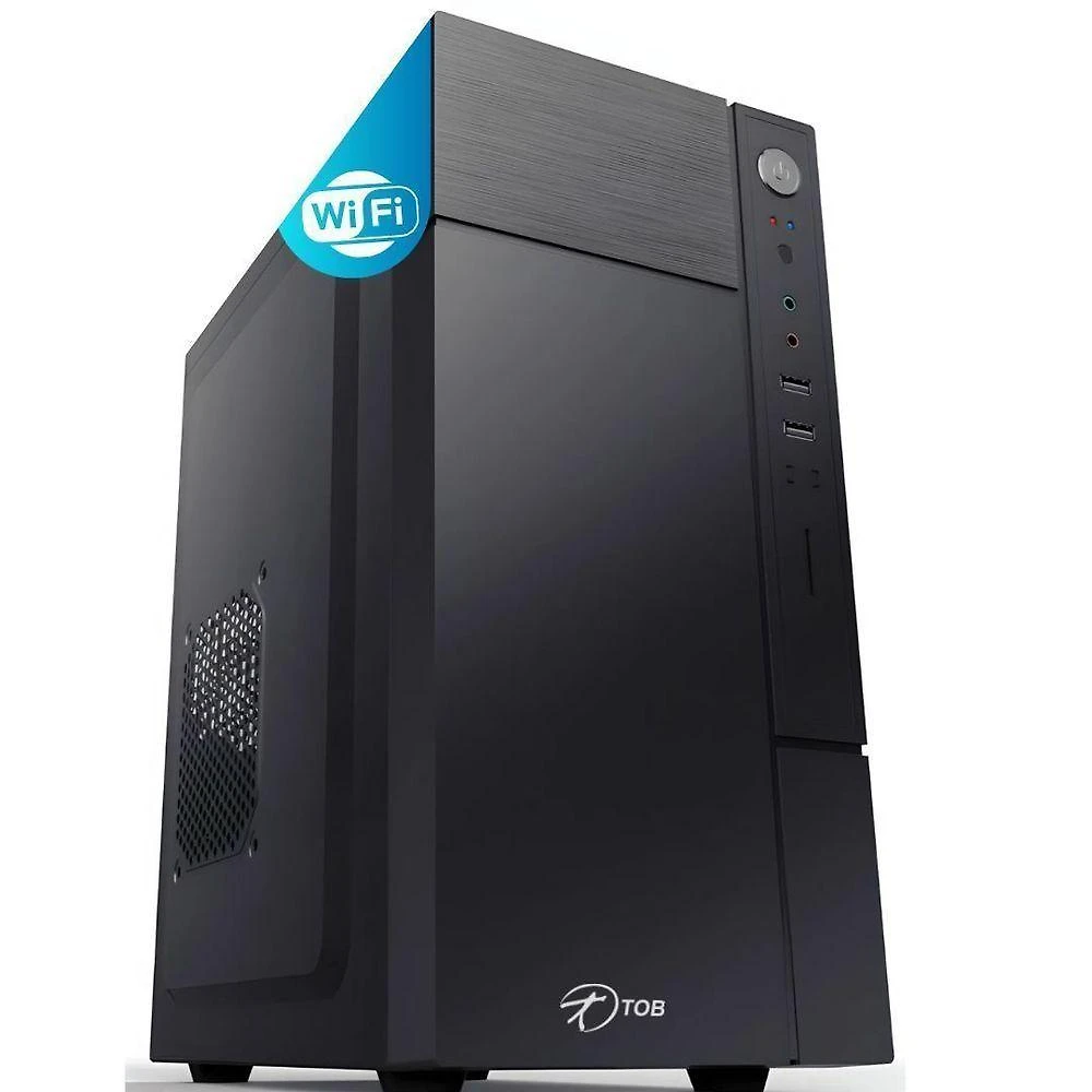 Computador Tob Intel Core I5 Com Rede Sem Fioi Ssd 120gb Memória 4gb Windows 10 Trial Desktop Pc Cpu