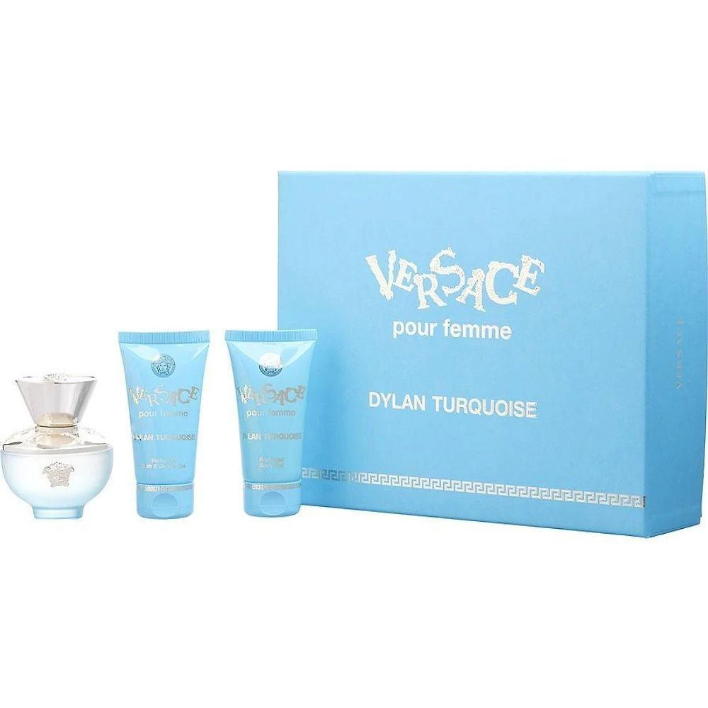 Perfume Feminino Gianni Versace Dylan Turquoise Edt Spray 50 ml & Gel De Banho