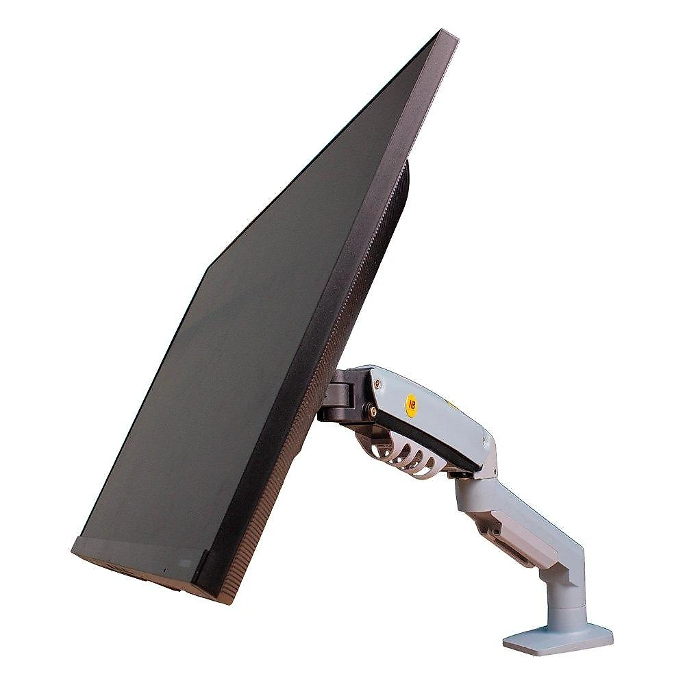 Suporte de Mesa Articulado para Monitor de 17" a 30" North Bayou, Ajustes com Pistão a Gás, Cinza - F80-XV NB