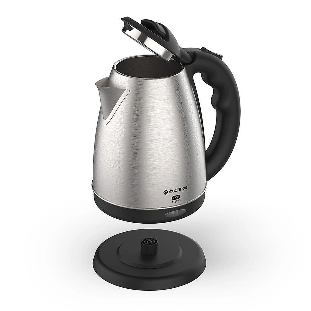Chaleira elétrica cadence cel821 inox 1,8l 1800w com desligamento automático 110v