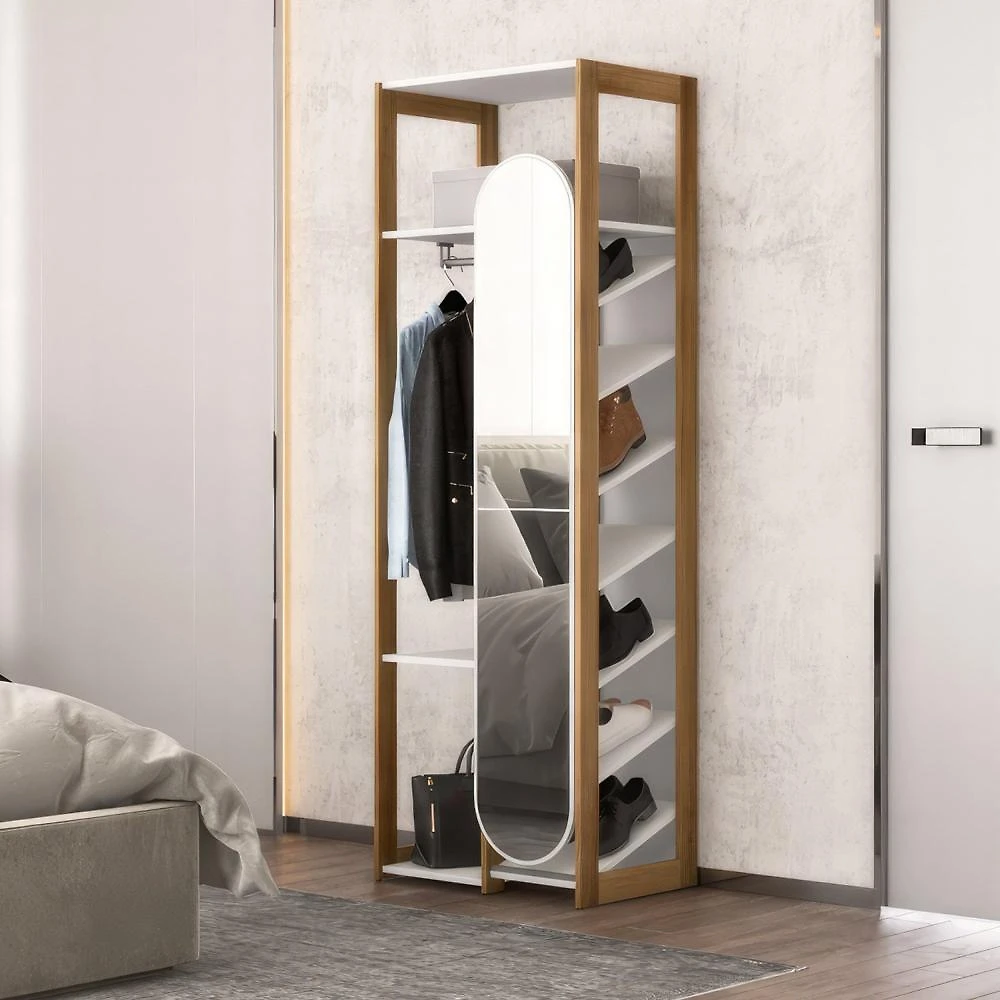 Closet Sapateira Cali com Espelho