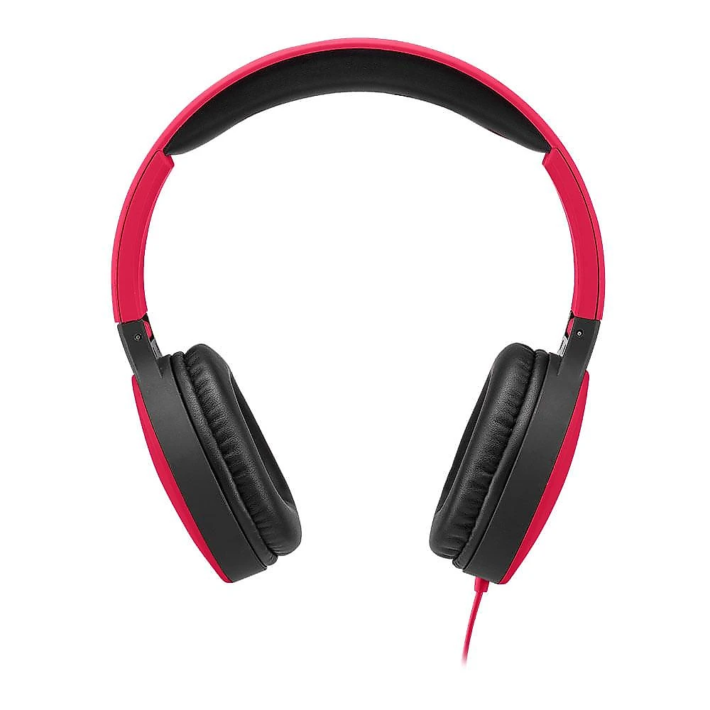 Fone de ouvido dobrável new fun p2 vermelho multi - ph270 preto