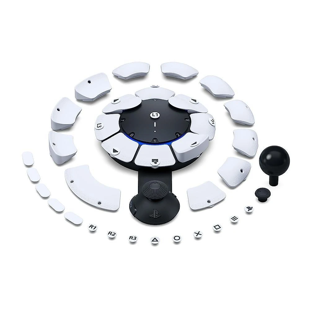 Controle Access Sony, para PS5 Slim e PS5 Pro, Sem Fio, Branco - CFI-ZAC1