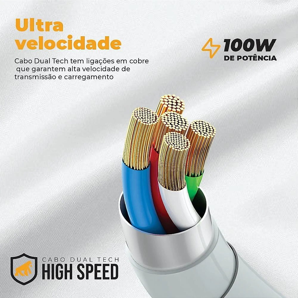 Kit Adaptador USB-C para Starlink Conector 5.5mm + Cabo Dual Tech Tipo C / USB-C - Gshield