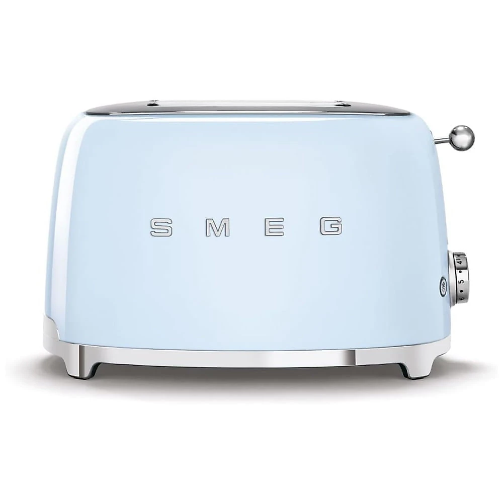 Conjunto Smeg de Cafeteira e Torradeira Retro para um Café da Manhã Cheio de Estilo em Azul