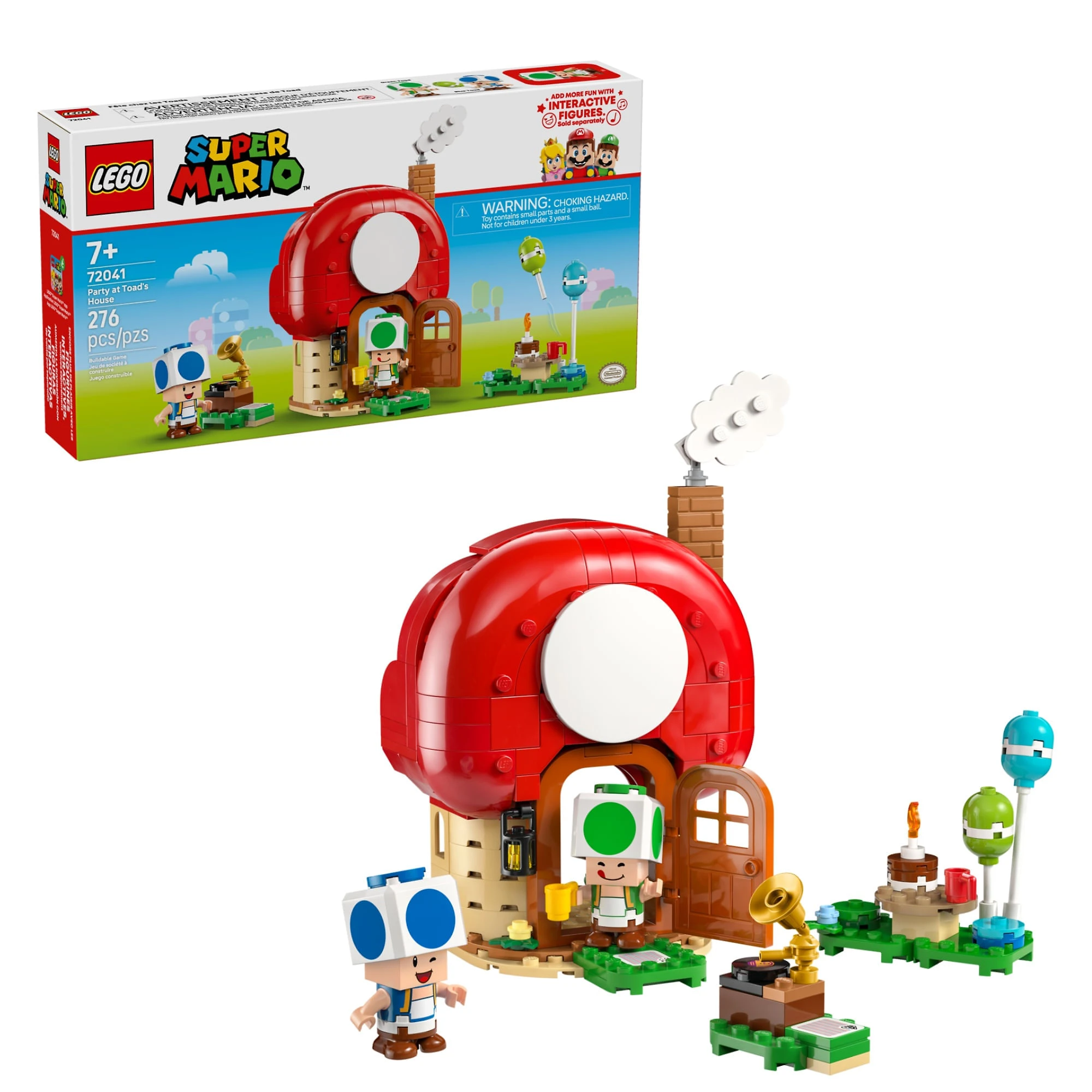 Miniatura LEGO® LEGO Super Mario - Festa na Casa do Toad