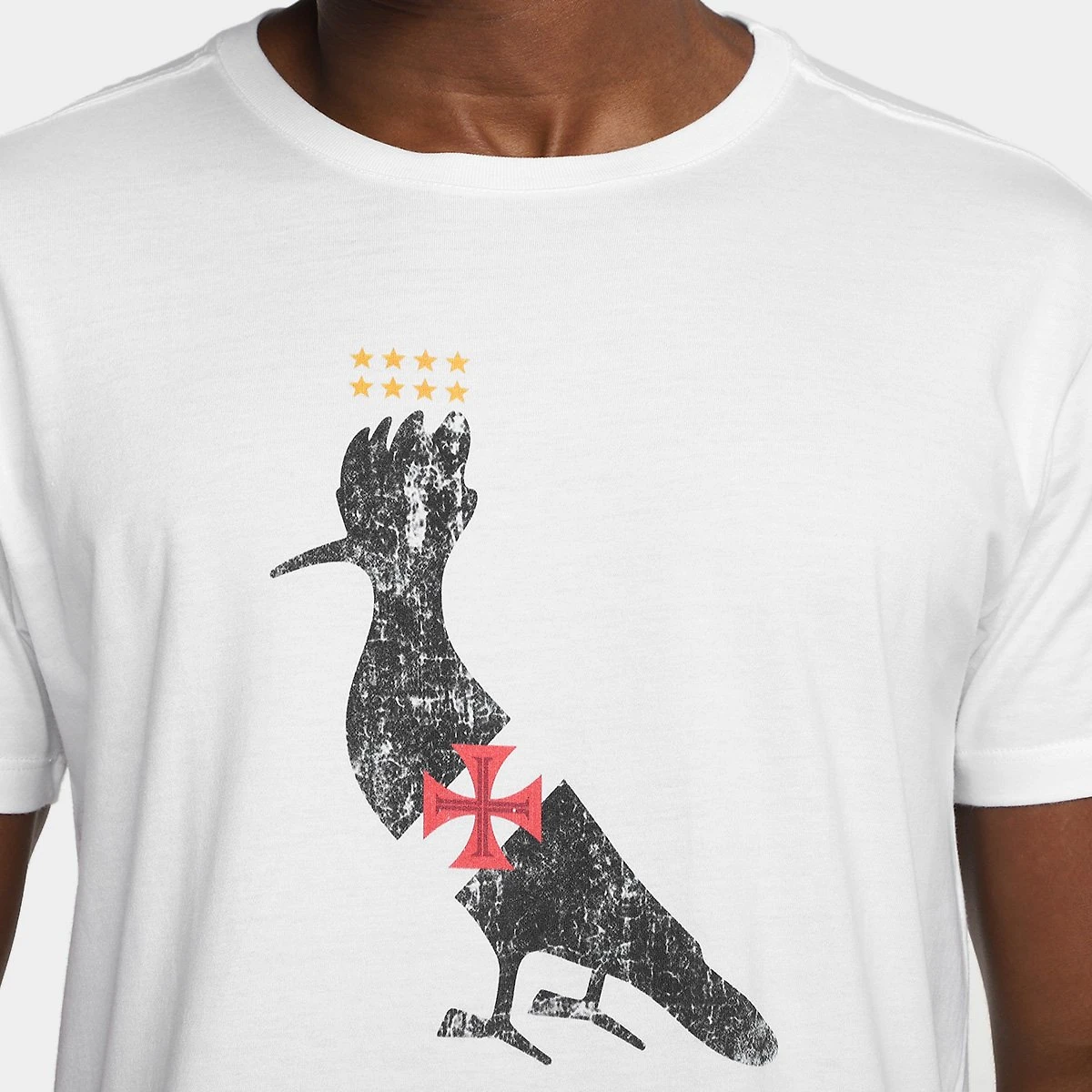 Miniatura Camiseta Vasco Reserva Pica-Pau Vascaíno Masculino Branco - G