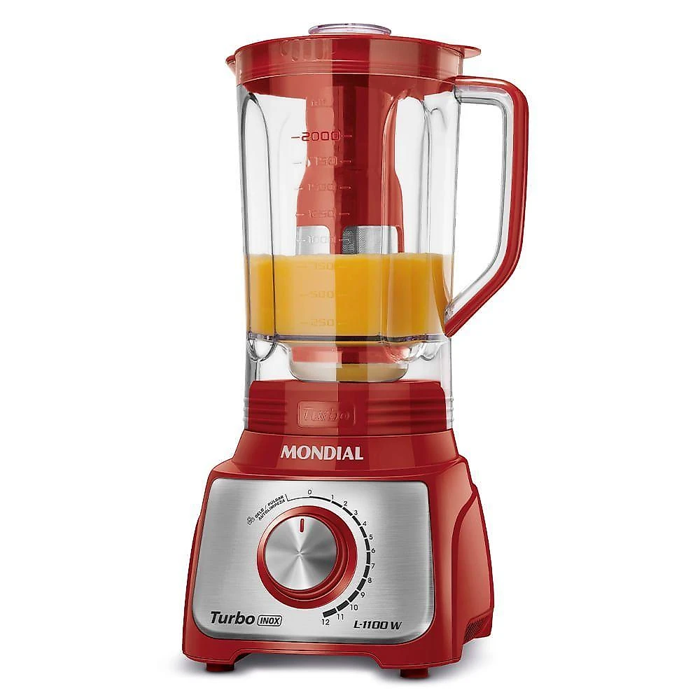 Liquidificador Mondial Turbo Inox 3l L-1100-ri Liquidificador L-1100-ri 220v/60hz . 220V