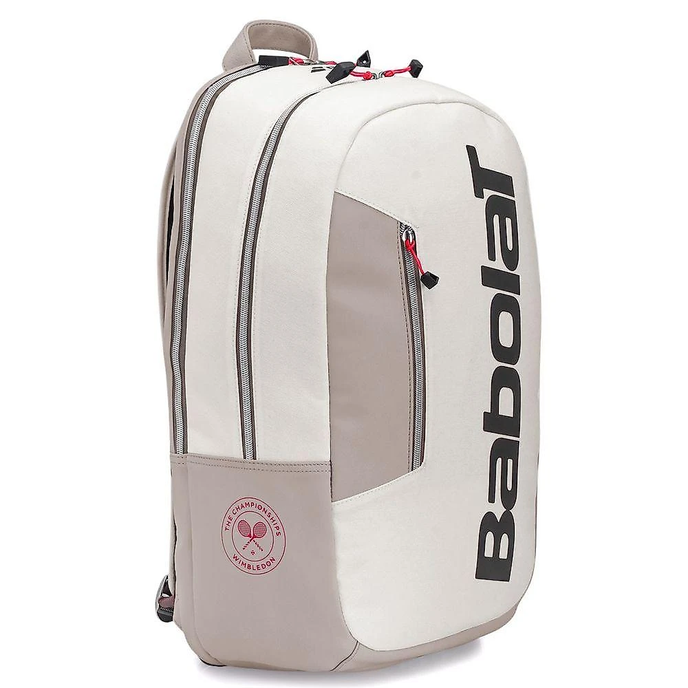 Mochila Babolat Lite Wimbledon Poliéster Reciclado 25L Branco