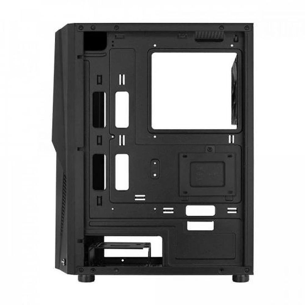Gabinete Gamer Aerocool Mecha Preto Rgb Lateral Vidro [f002]