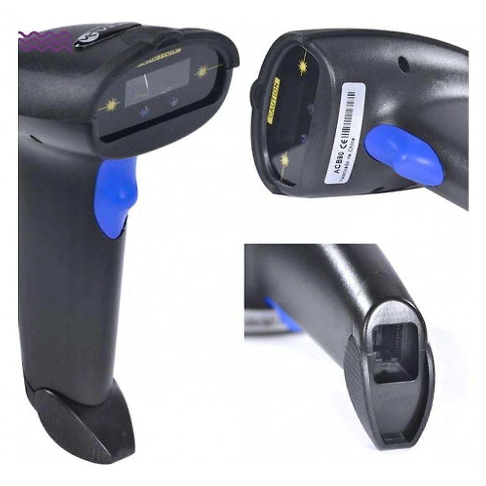 Leitor de Código de Barras Vinik ACB90 1D com Suporte, Profundidade 420 mm, Preto, Higipack