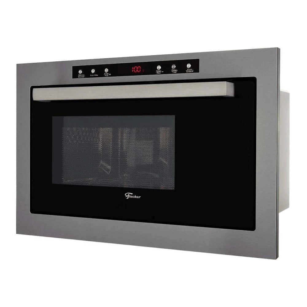 Micro-ondas Fischer Infinity De Embutir 25l Com Dourador Grill Em Aço Inox 220V 25378(55522)