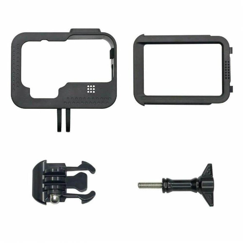 Frame Moldura Case Para Gopro Hero 9 E 10 Black - Plástico