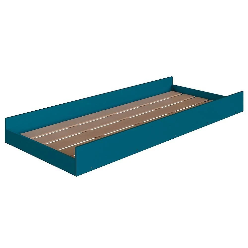 Cama Auxiliar Infantil Para Colchão 78x188cm Infix C06 Azul - Mpozenato