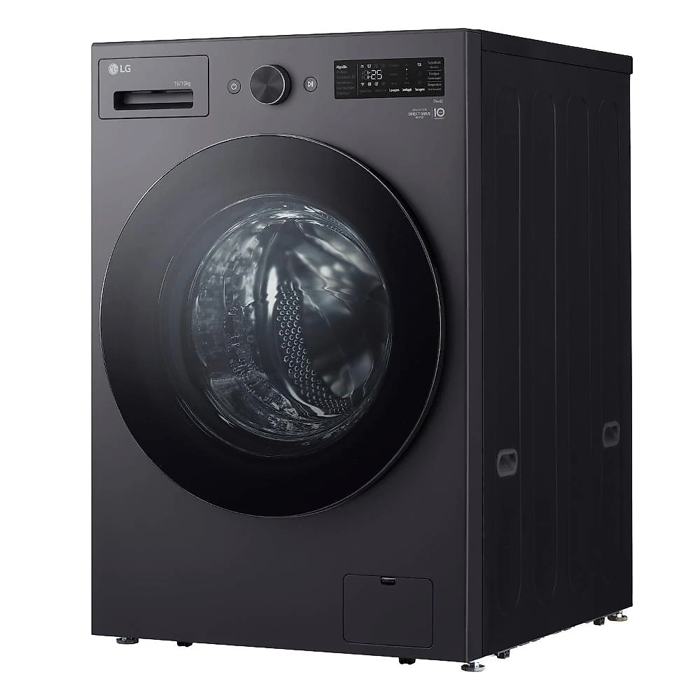 Lava e Seca Smart LG 16kg Black Inox com AIDD™ WD16GNTS6 220V