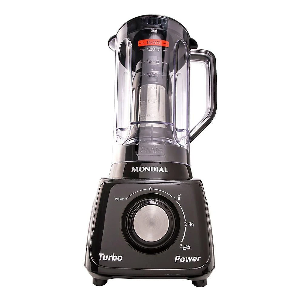 Liquidificador Mondial Turbo Power L-99-fb Liquidificador-220v-preto 220V
