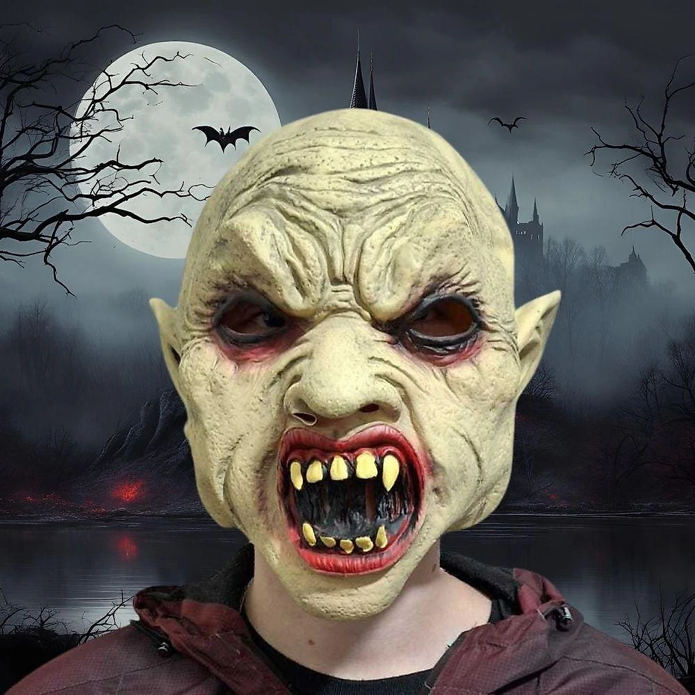Máscara Demônio Assustador Para Halloween