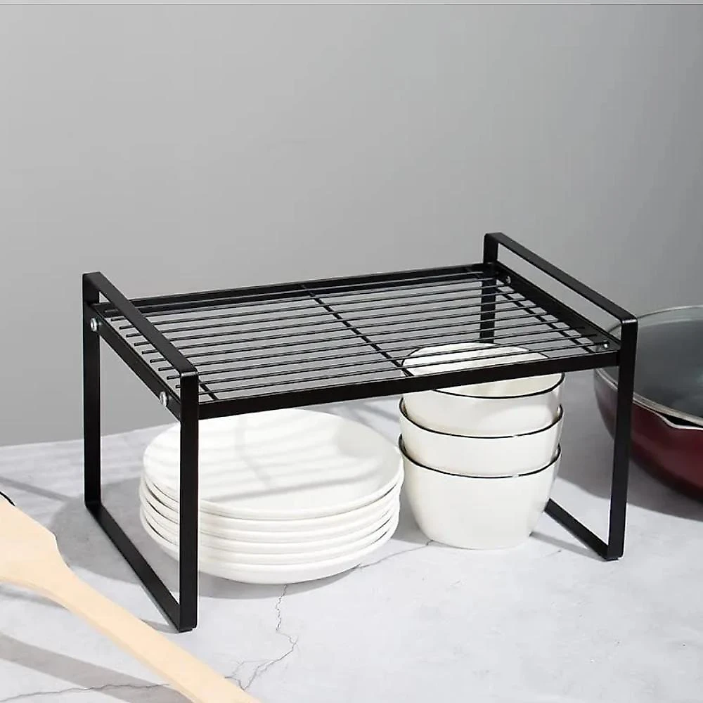 Organizador Armario Bancada Estante Multiuso Prateleira Metal Suporte Guarda Roupa Rack Cozinha Banheiro Escritorio Mesa