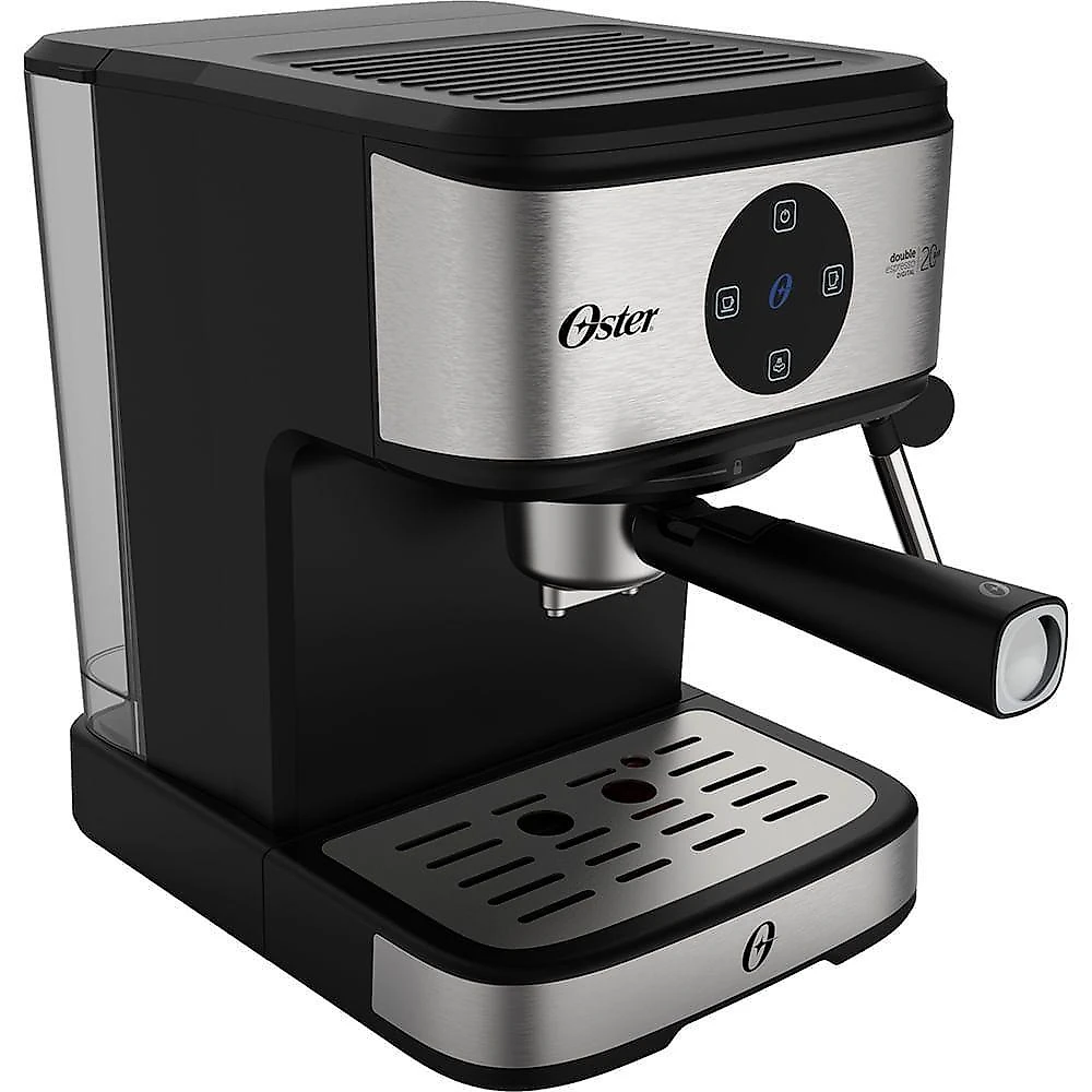 Cafeteira espresso oster ocaf900-127 double digital com bomba 20bar e painel touch 110v