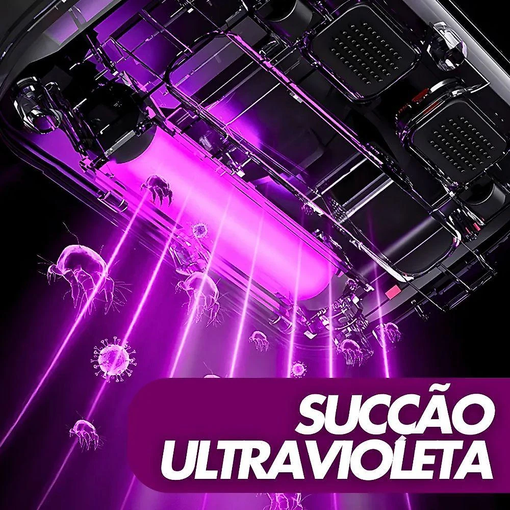 Aspirador Sem Fio Uv Portátil Anti-ácaro