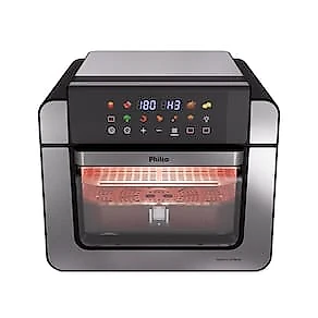 Fritadeira Elétrica Air Fryer Philco Oven PAF15B 15L Preta 110V