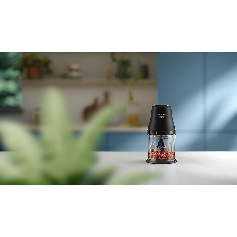 Processador de Alimentos Philips Walita MiniChop Série 3000 com 02 Velocidades e Capacidade de 1 Litro - HR1501 110