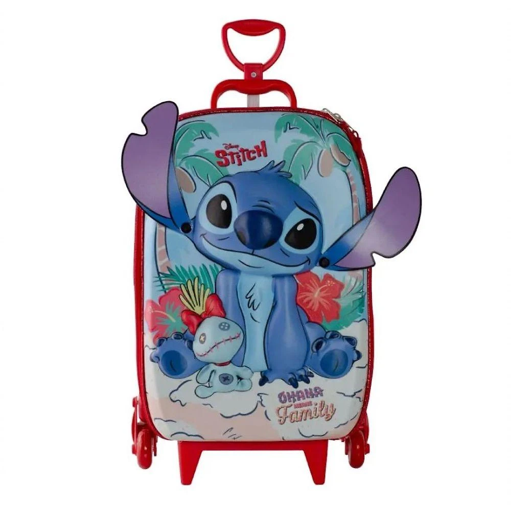 Mochila Escolar Roda Tripla Maxtoy 3857AM24 em EVA e Poliéster Amarelo Infantil