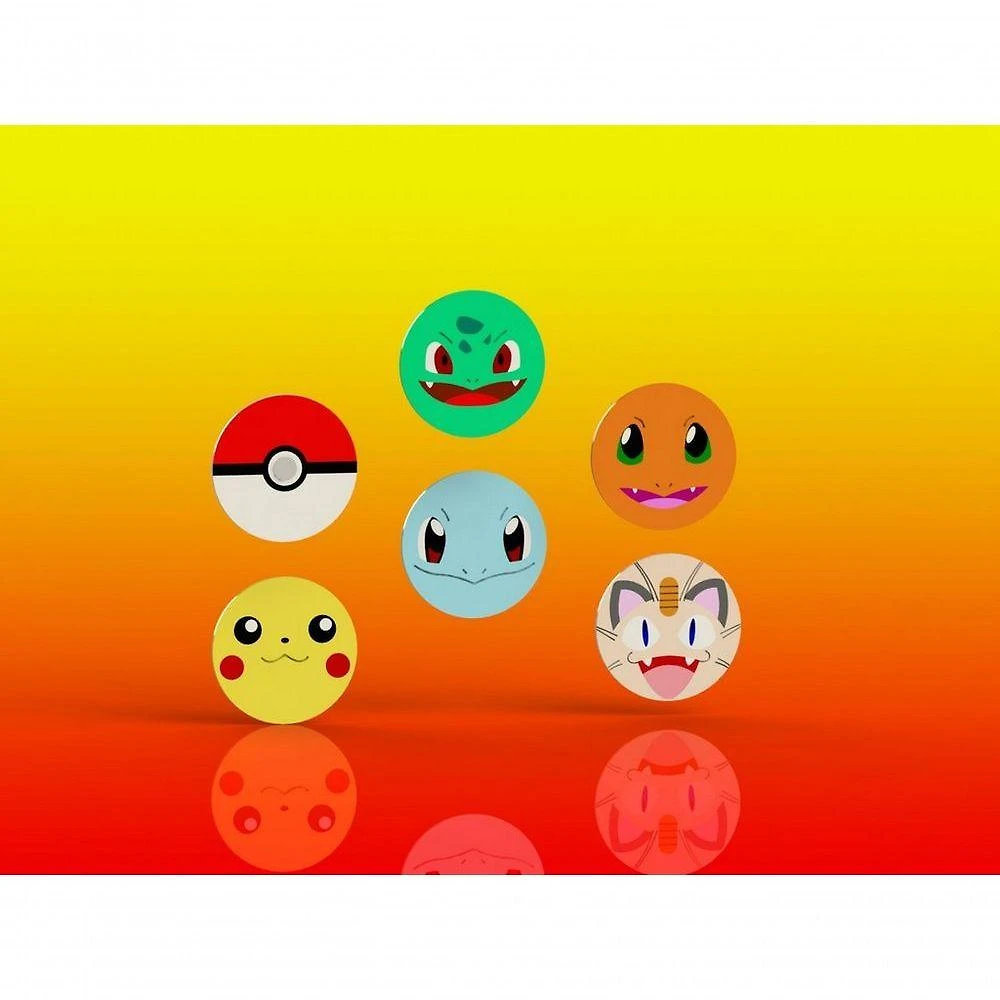 Cortador Kit Pokemon Plástico PLA 6CM 6 Modelos HB Formas e Cortadores