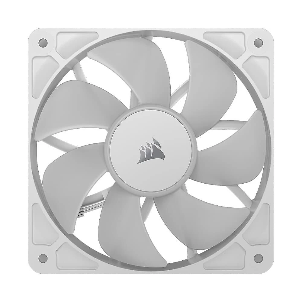 Kit com 3 Ventoinhas Corsair RS120 ARGB, 120mm, PWM, Branco - CO-9050185-WW