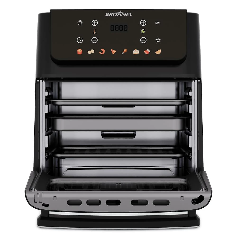 Air Fryer Oven Britânia 11L 8 Funções 1800W BAF11A 127V