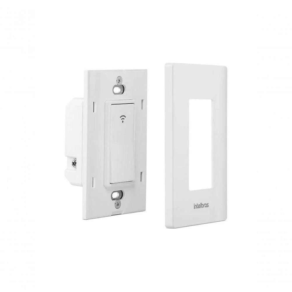 Interruptor Smart Wi-Fi EWS 101 I Controle por Aplicativo IZY para Lâmpadas Intelbras