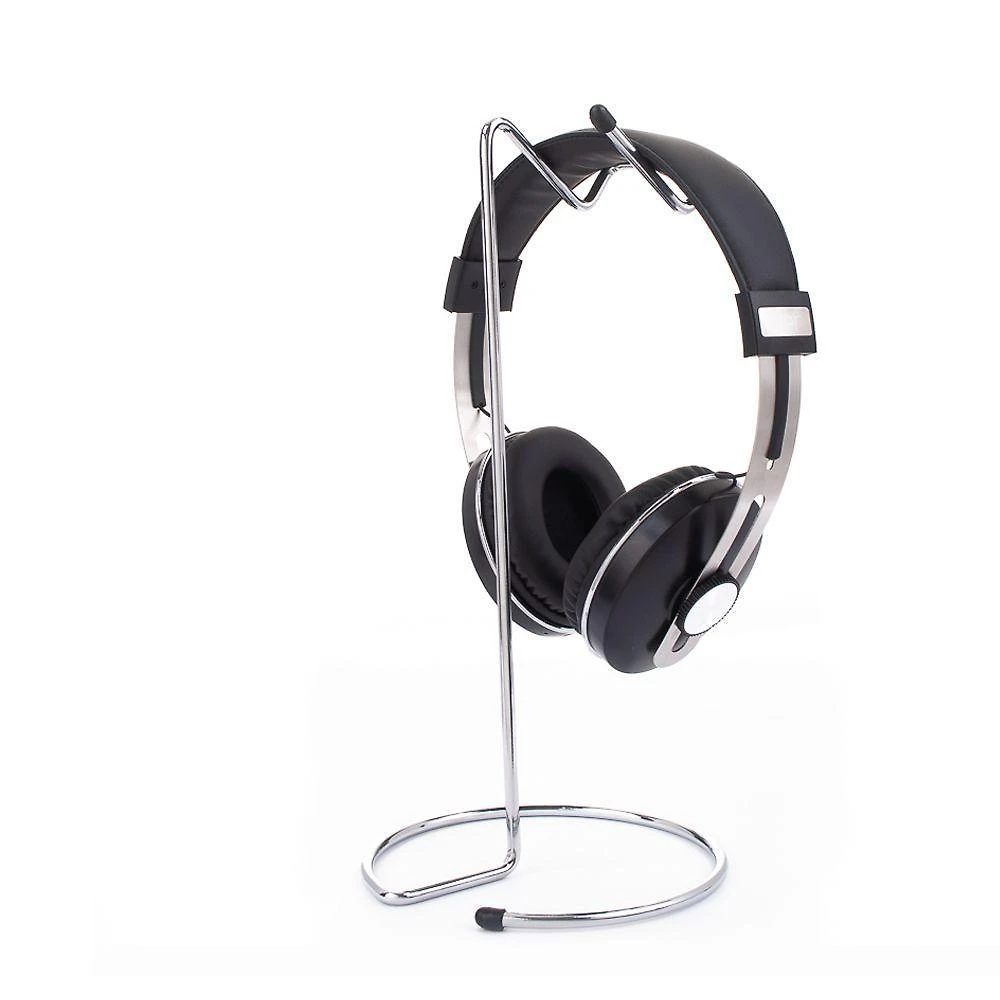 Suporte De Mesa Cromado Para Fones De Ouvido