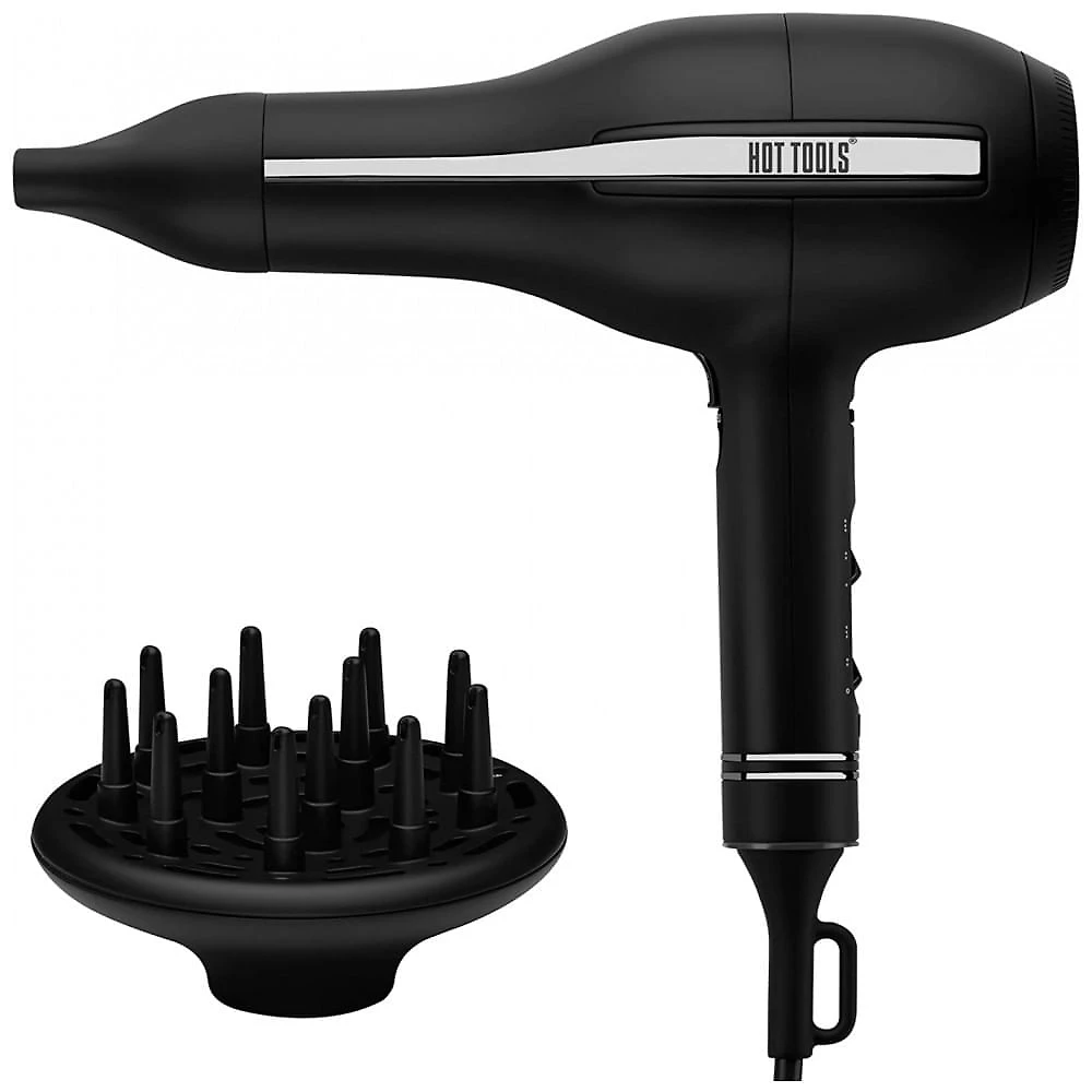 Hot Tools HT1099BG Secador de Cabelo Profissional com 3 Velocidades e 4 Temperaturas 110V2000W Preto
