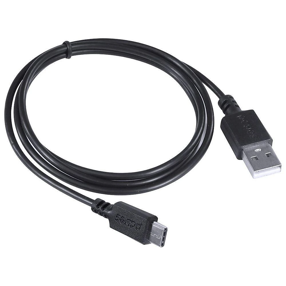 Cabo Para Celular Smartphone Usb A 2.0 Para Usb Tipo C 1 Metro Preto - Puacp-01