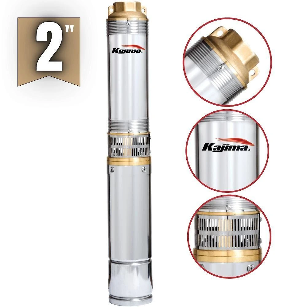 Eletrobomba Submersa Kajima Sw218025 Para Poços 110v