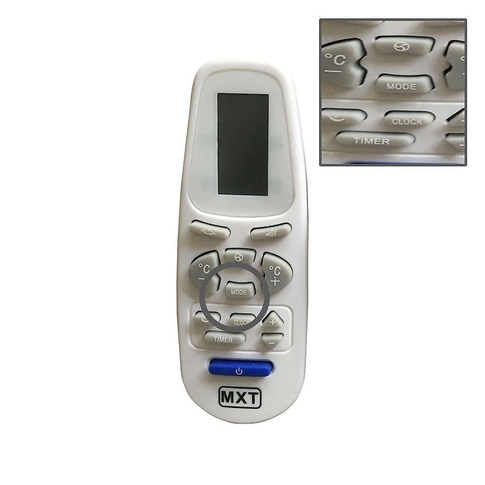 Controle Remoto Ar Condicionado Grupo MXT YKRC01E Split York Alps