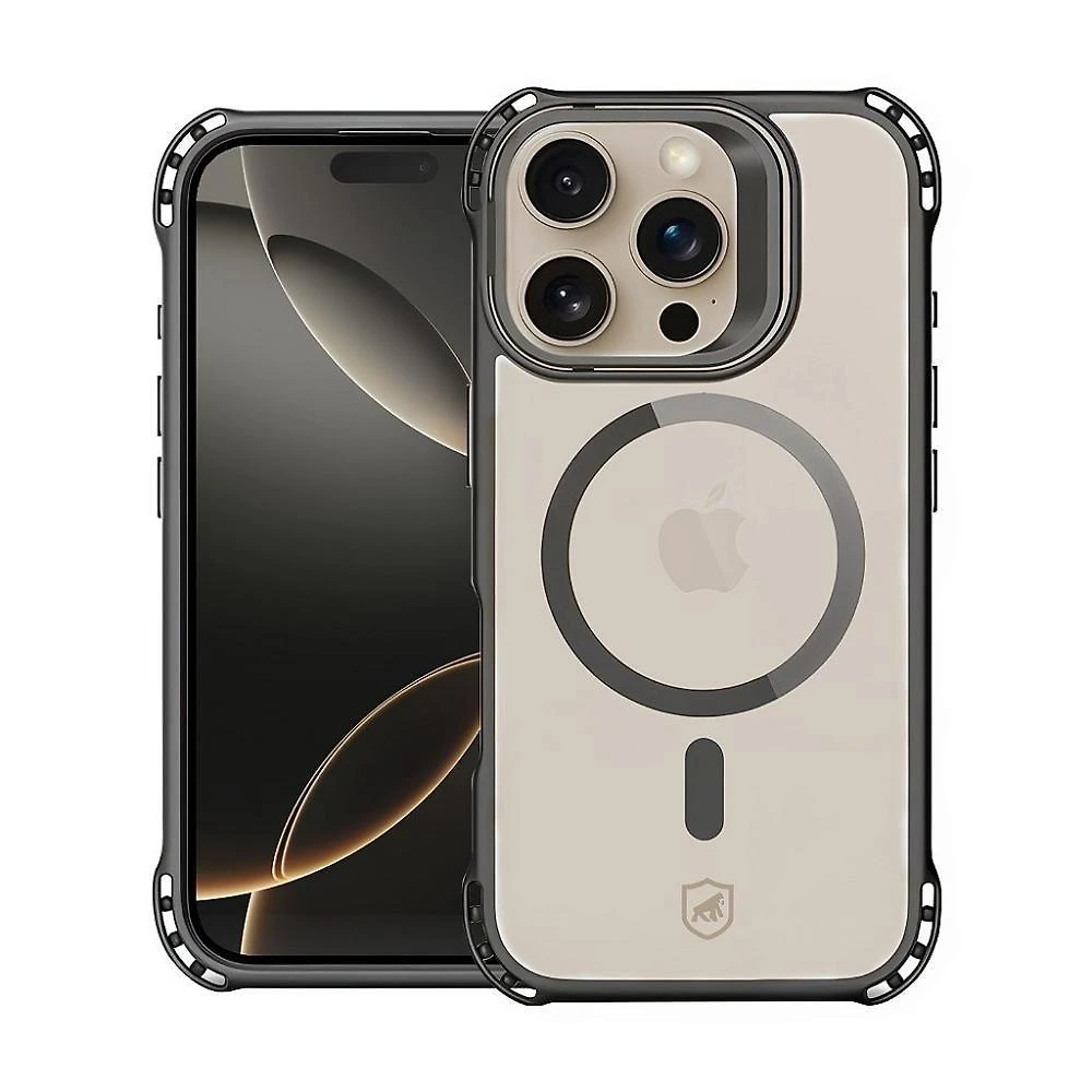 Capa Para Iphone 16 Pro Max - Magsafe Airbag Preta - Gshield