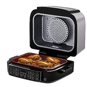 Fritadeira Elétrica Air Fryer Philco PAF12A Barbecue Digital 12L Preta 110V