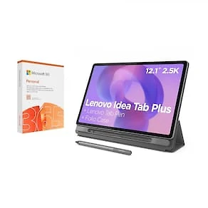 Tablet Lenovo Idea Tab Plus 12.1” Android 15 256GB + Microsoft 365 Personal