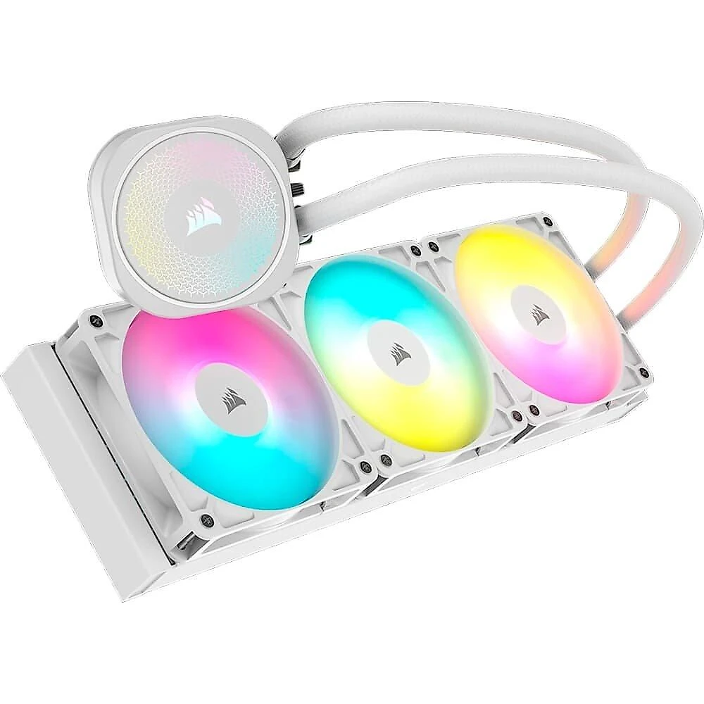 Water Cooler Corsair NAUTILUS 360, ARGB, 360mm, AMD e Intel, Branco - CW-9060095-WW