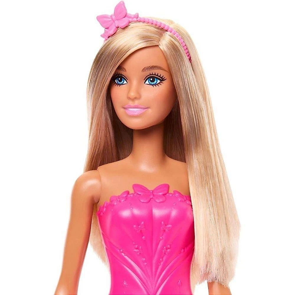 Boneca Barbie Fantasy Coleção de Donzelas Saia Brilhante Mattel