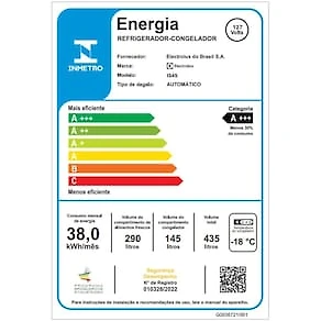 Geladeira Electrolux Frost Free Side By Side 435L IS4S com Tecnologia AutoSense, Painel Digital e Turbo Freezer - Inox 110V